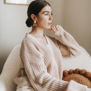 hillfolk Chunky Knit sweater - Large